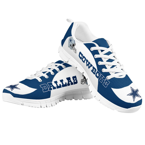 Men's Dallas Cowboys AQ Running Shoes 003 Men's Dallas Cowboys AQ Running Shoes 003